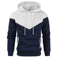 Men's Colorblock Pullover Hoodie Sweatshirt Casual Athletic Everyday