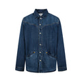 Deconstructed splicing loose collar jacket