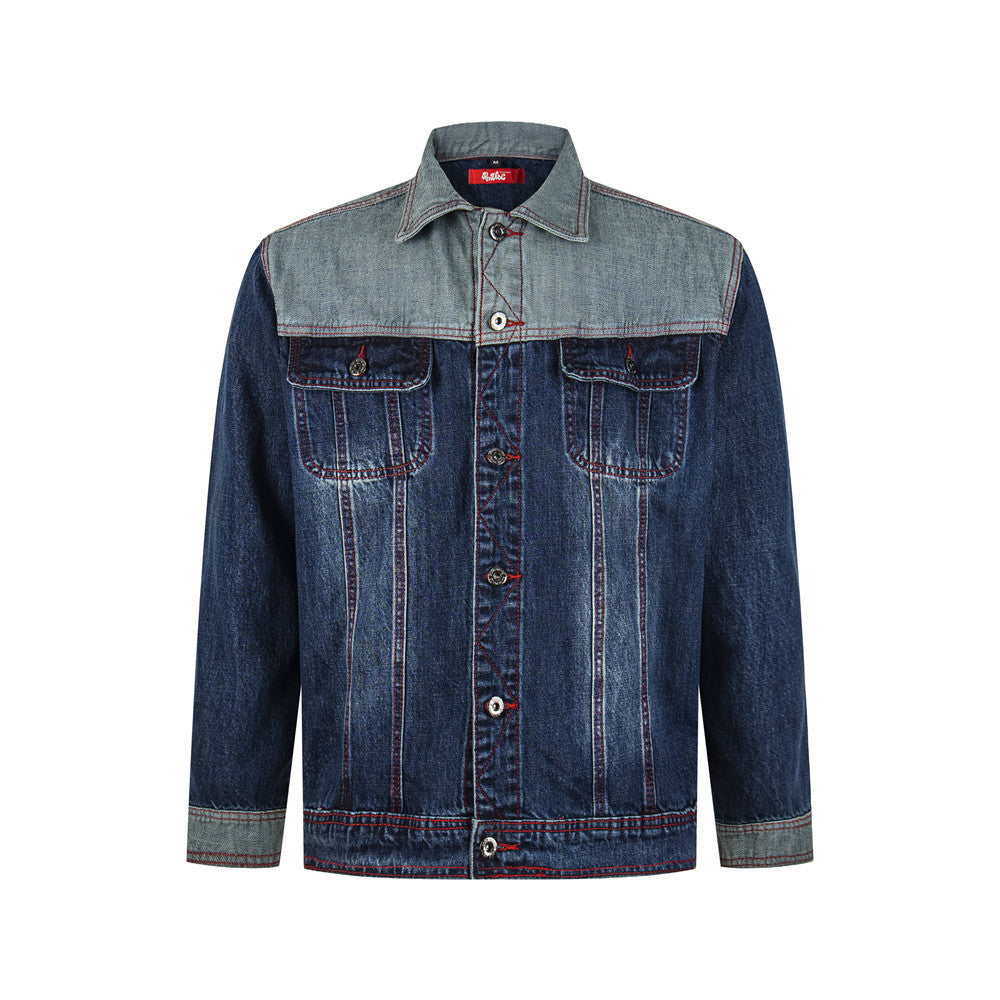 Split and color blocked collection line jacket
