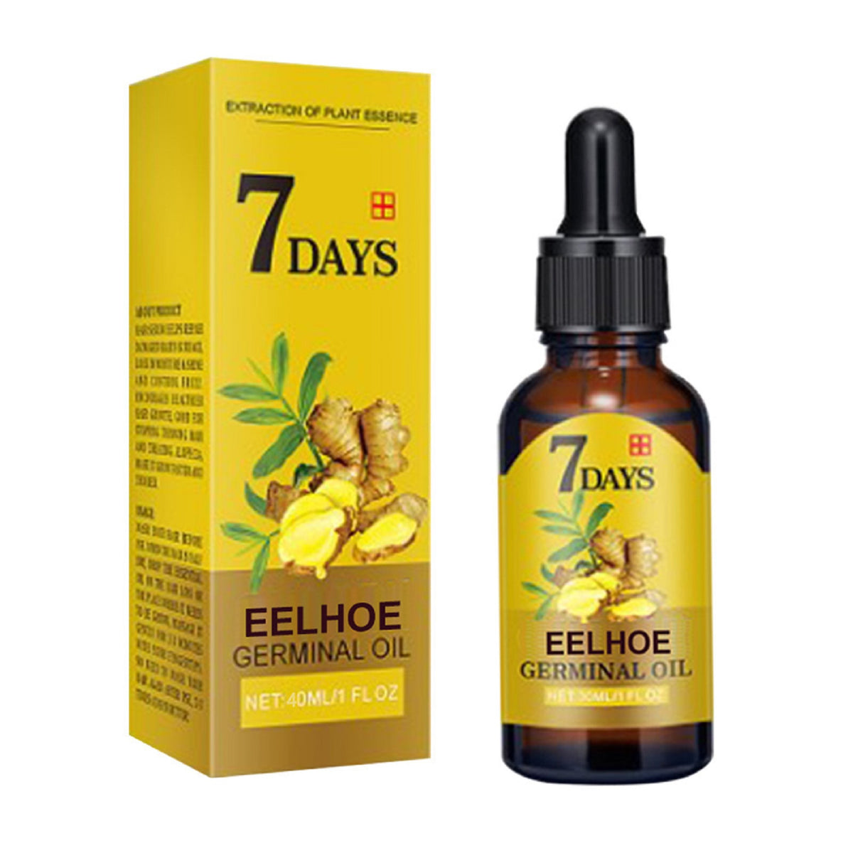 Ginger Hair Care Solution for Nourishing, Moisturizing & Preventing Hair Loss