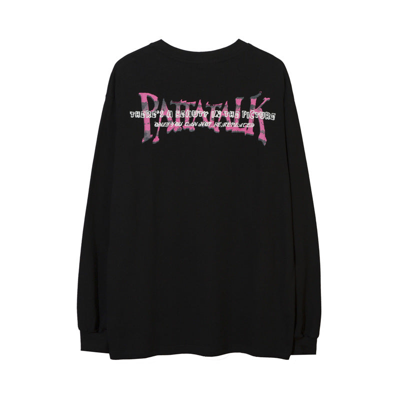 Character printed hoodie