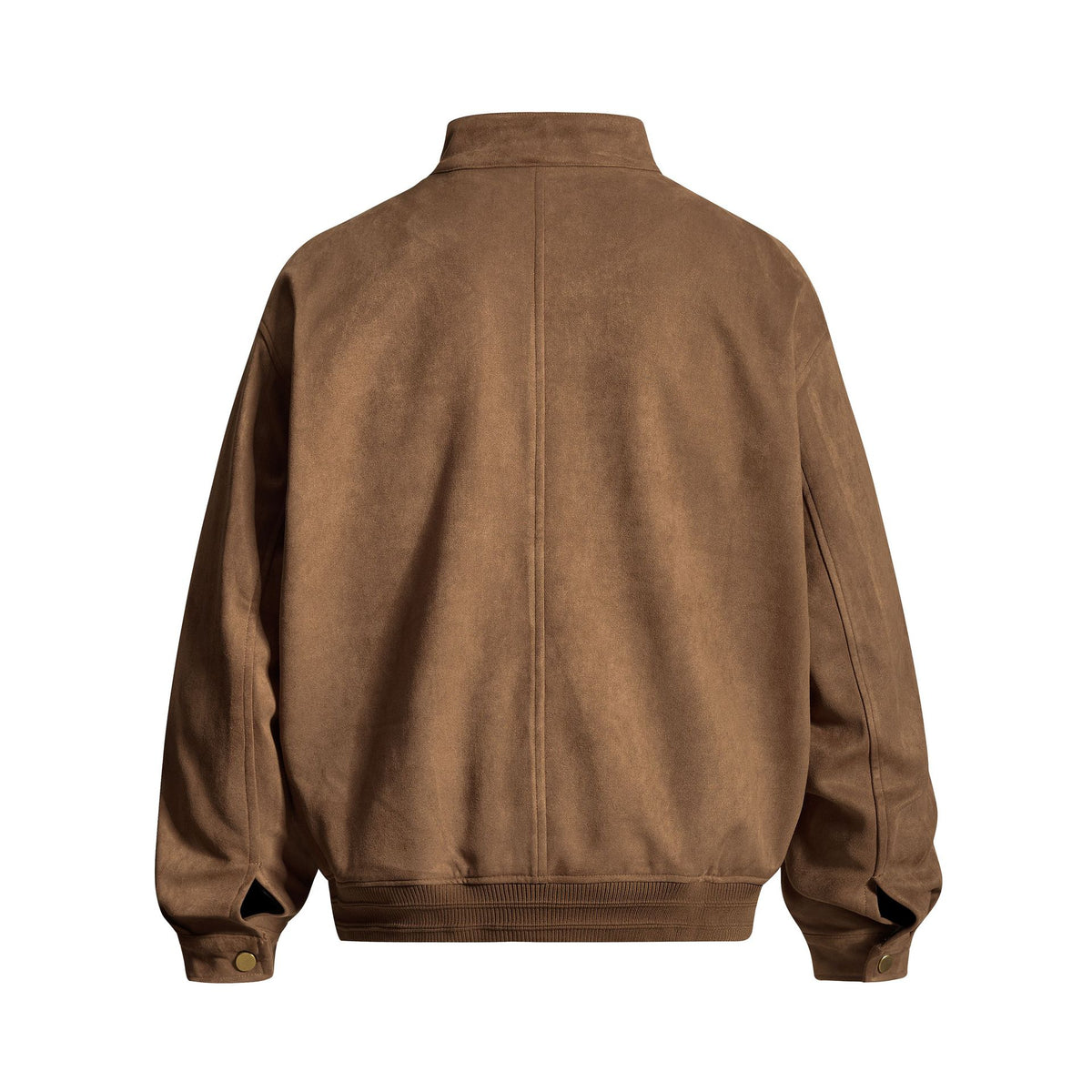 Side seam pocket ribbed design jacket