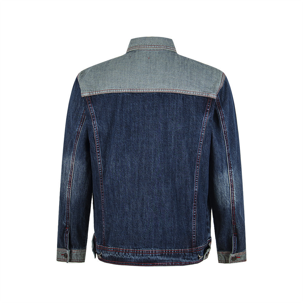 Split and color blocked collection line jacket