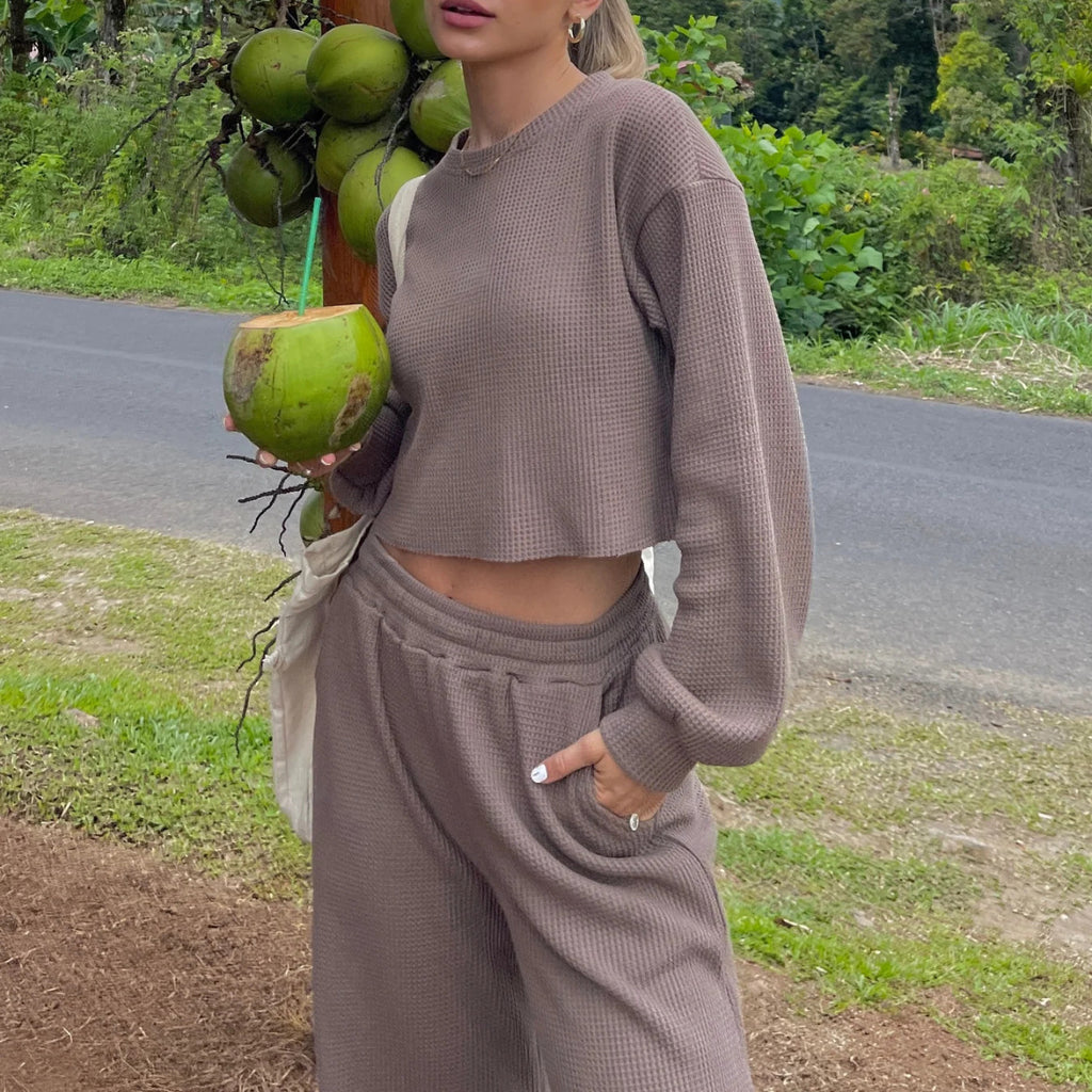 Casual Hoodie Set for Women, Two-Piece Women's Clothing Set