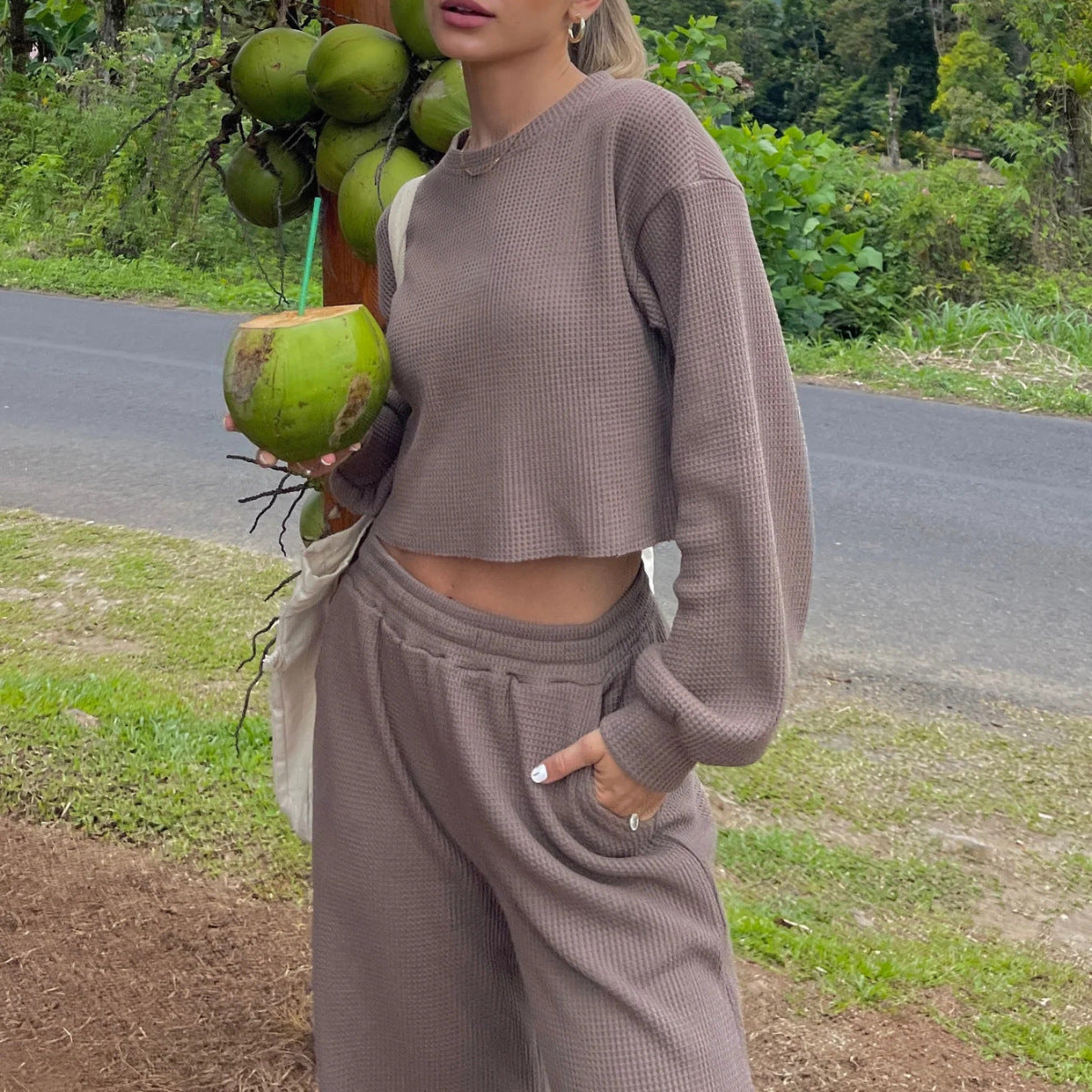 Casual Hoodie Set for Women, Two-Piece Women's Clothing Set