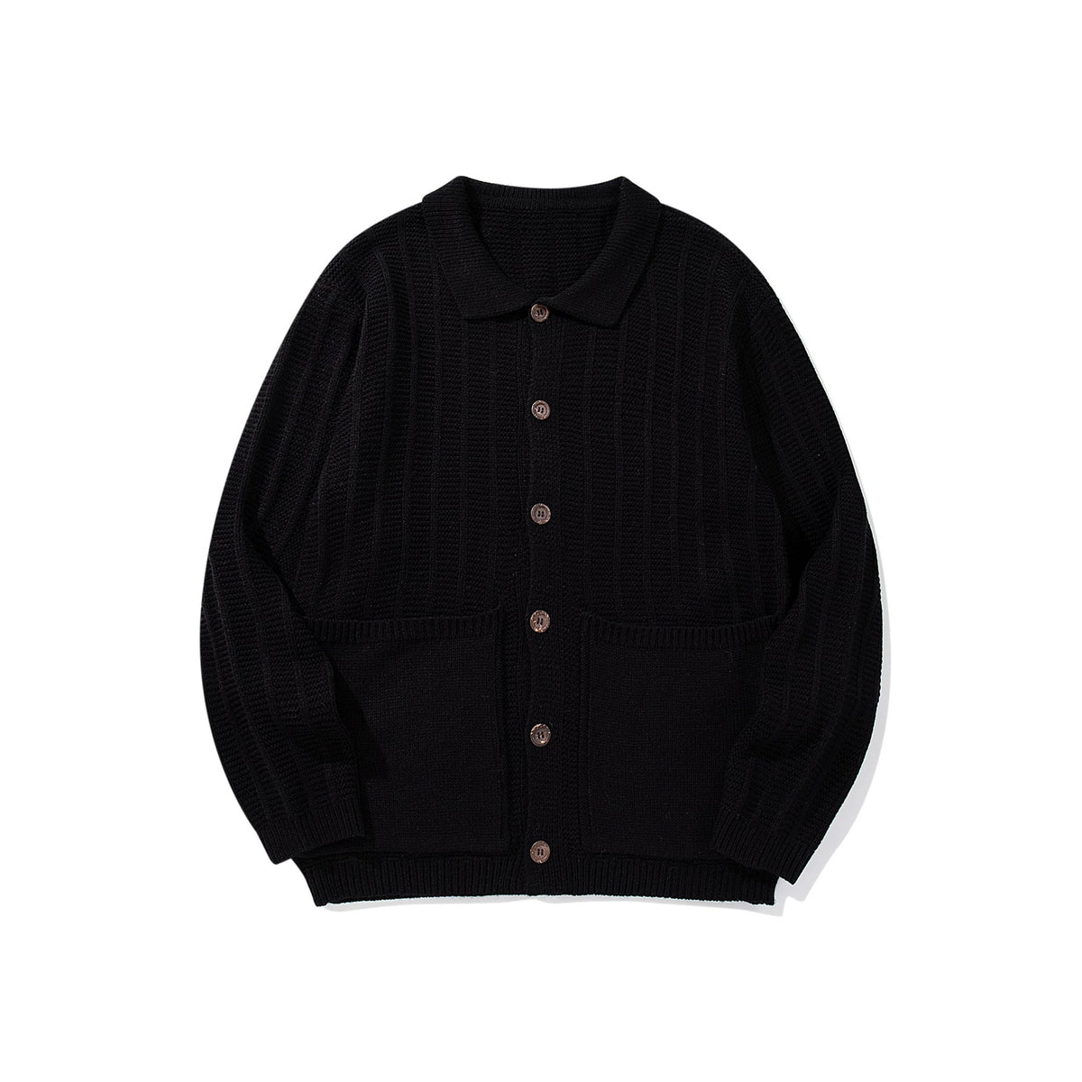 Small collar vertical pit stripe jacket