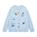 Small animal embroidery design jacket