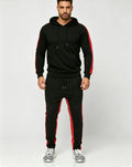 Men's Minimalist Trendy Hooded Jacket Casual Sportswear Set