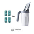 One piece cat litter scoop detachable large capacity filter cat litter scoop cat and dog dropper