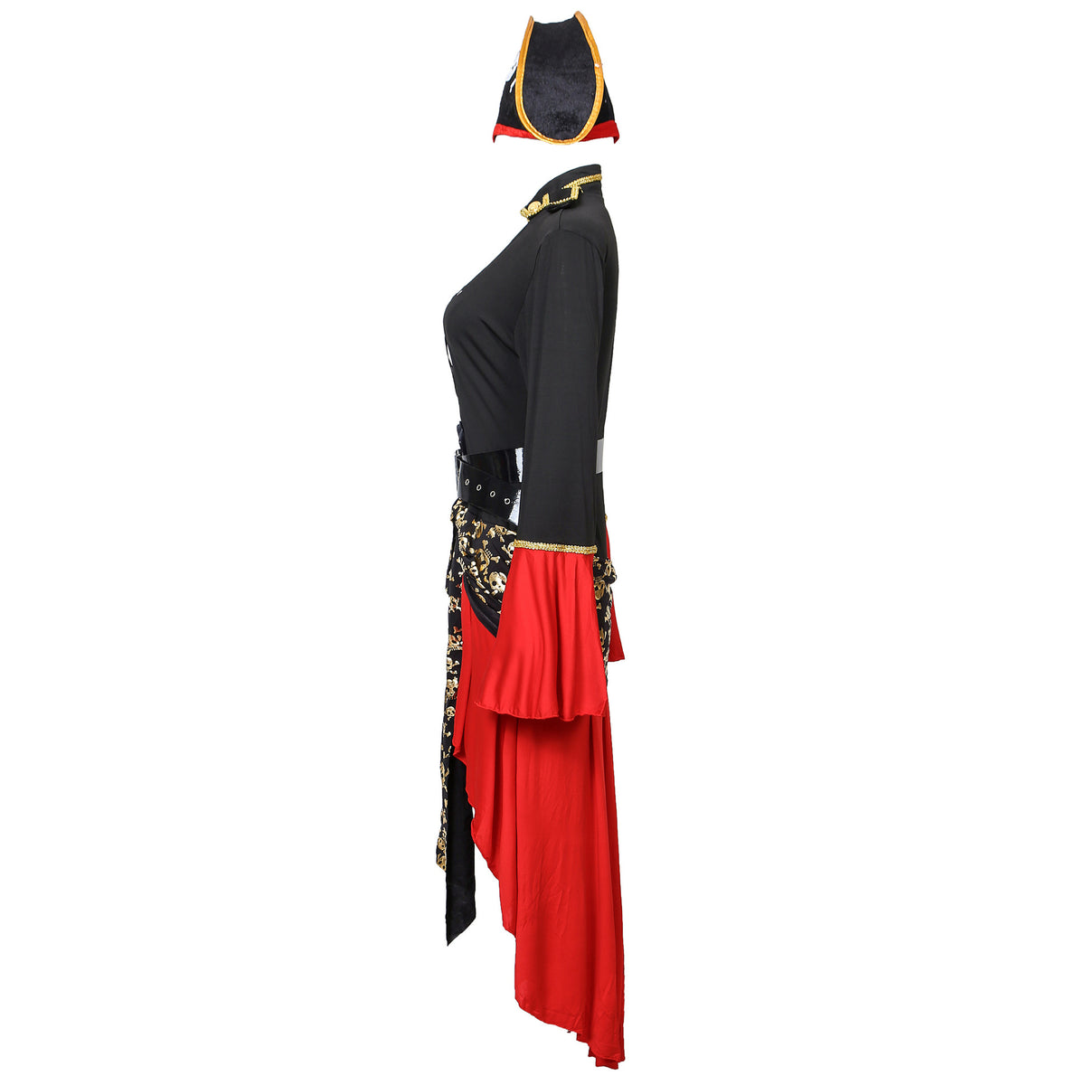 Pirate Costume for Women S-3XL, Sexy Pirate Outfit for Halloween Cosplay