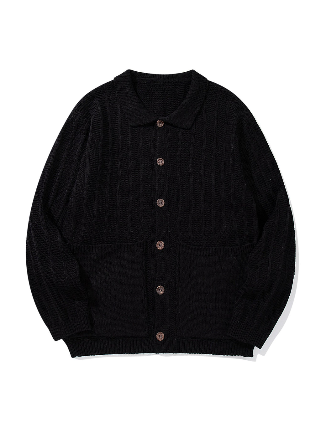 Small collar vertical pit stripe jacket