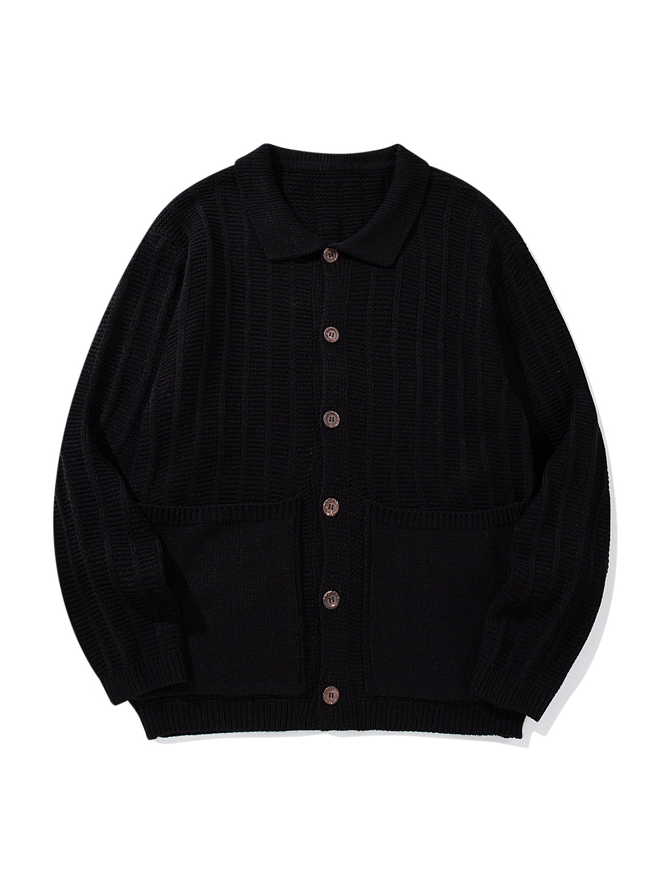 Small collar vertical pit stripe jacket