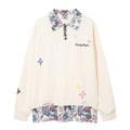 Cartoon hem design hoodie