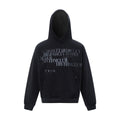 Letter hooded loose hoodie