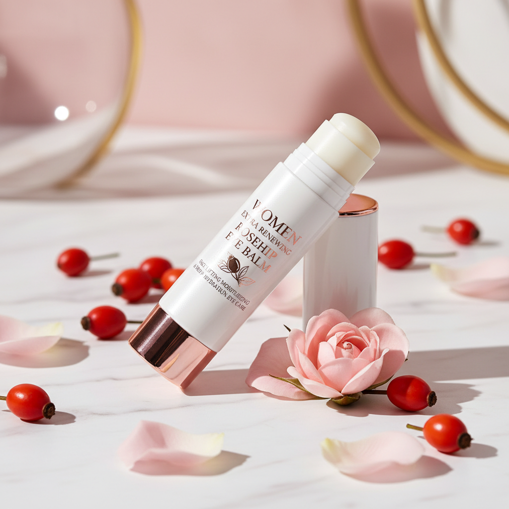 Women Extra Renewing Rosehip Eye Balm For Face Lifting Moisturizing Balm Stick Deep Hydration Moisturizer Eye Care